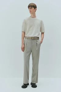 Regular Fit Fine-Knit T-Shirt