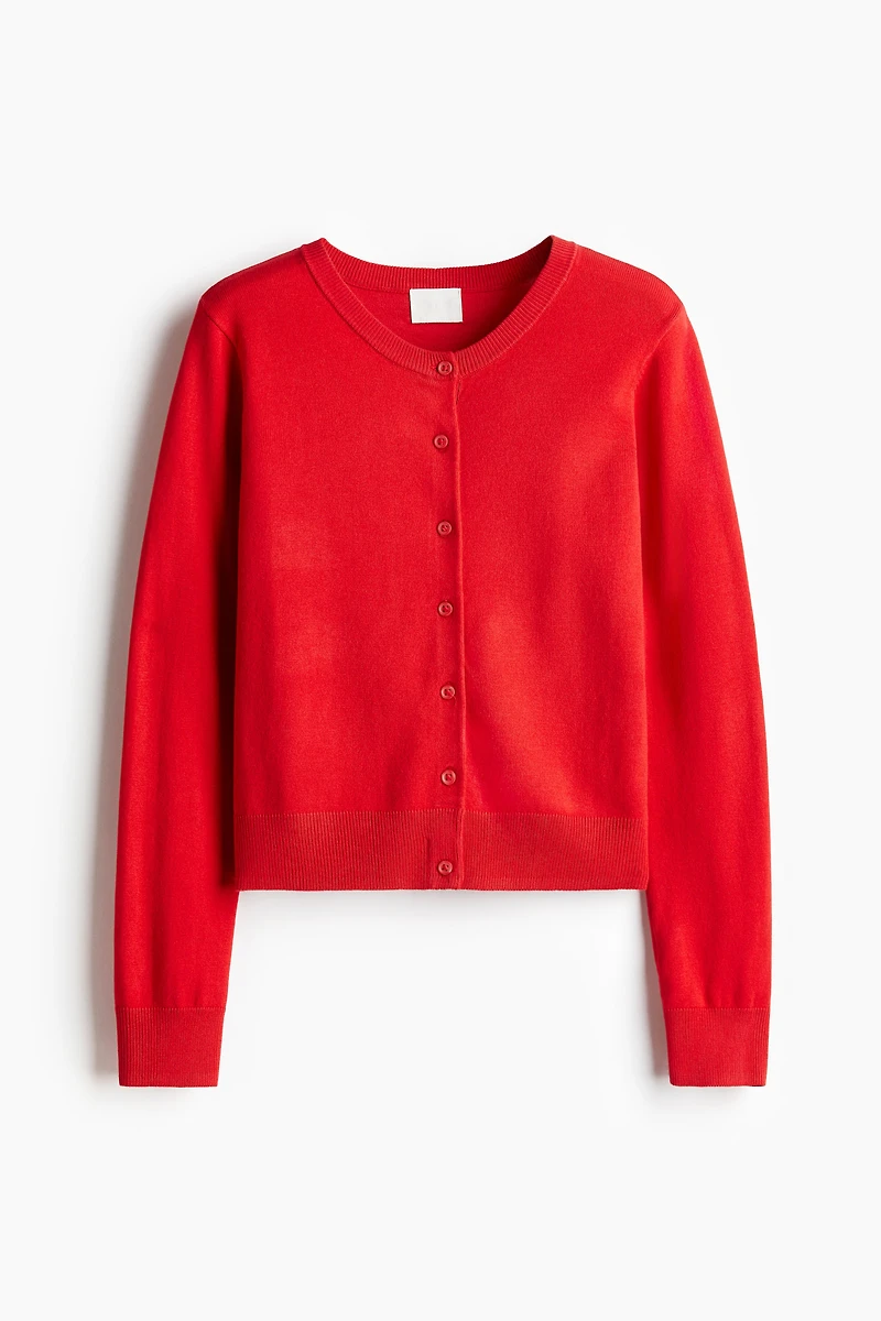 Fine-knit Cardigan