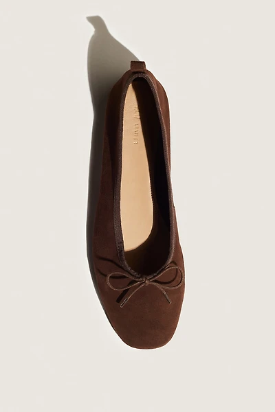 Ballerines en cuir