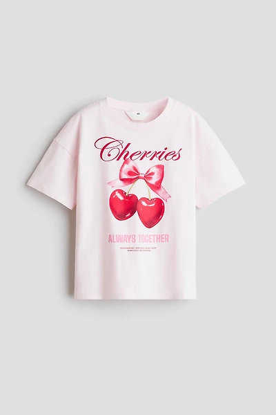 Printed Cotton T-Shirt