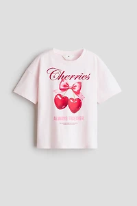 Printed Cotton T-Shirt