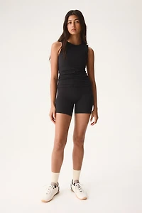 High-Waist Bike Shorts with SculptMove™