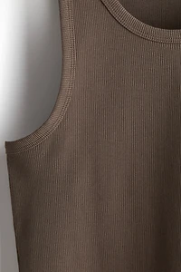 Débardeur côtelé Coupe Amincie