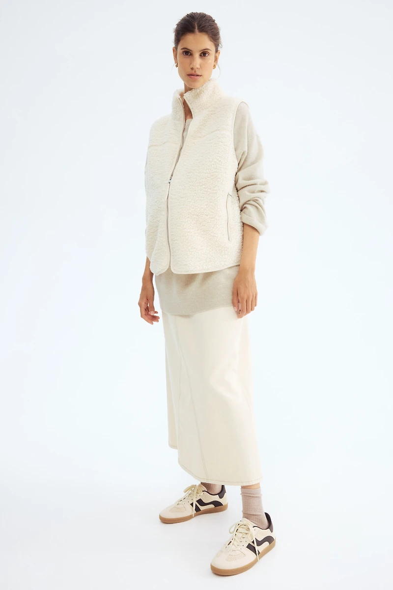 MAMA Before & After Babywearing Teddy Fleece Vest