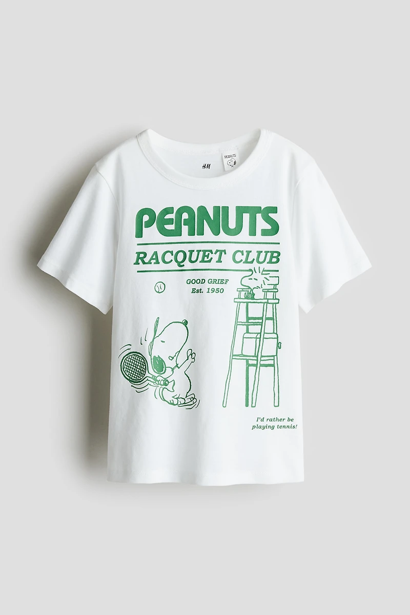 Printed Cotton T-shirt