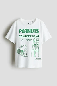 Printed Cotton T-shirt