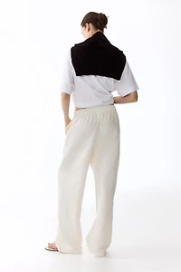 Pantalon en lin mélangé