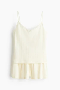 Cotton Pointelle Pajamas