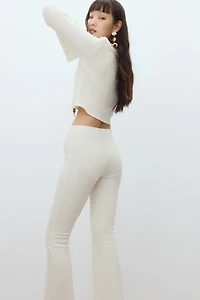 Pantalon en jersey texturé