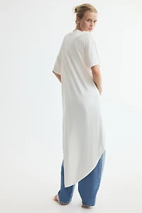 Twist-Detail High-Low Top