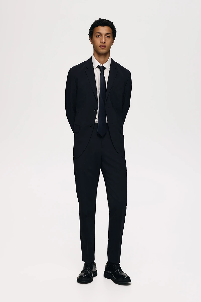 Slim Fit Suit Pants