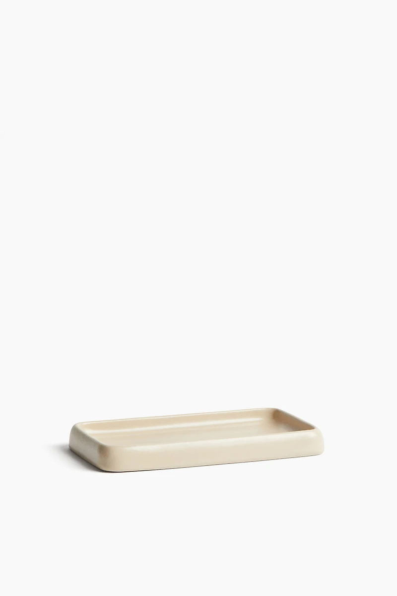 Stoneware Soap Dish
