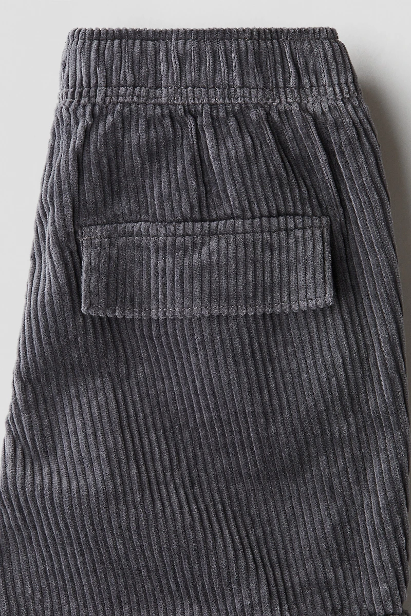 Corduroy Cargo Joggers