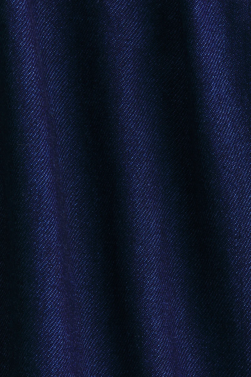 Oversized Denim Blouse