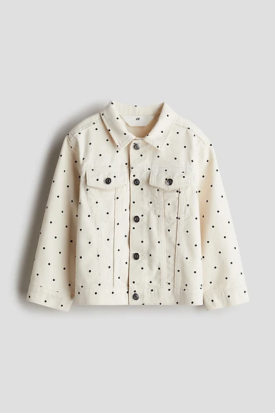 Patterned Twill Jacket