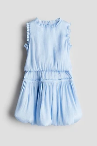 2-Piece Crinkled Jersey Set