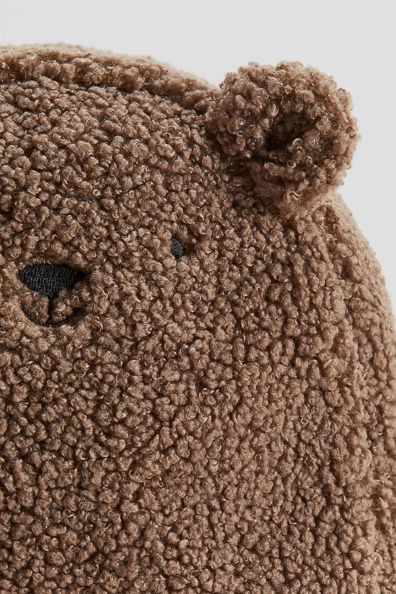 Sac à dos duveteux avec appliqués