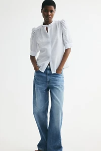 Puff-Sleeved Blouse