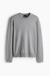 Regular-Fit Fine-Knit Sweater