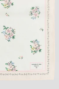 Foulard imprimé en coton