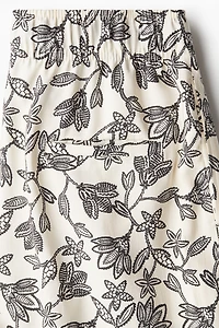 Wide-Leg Pants with Tie Belt