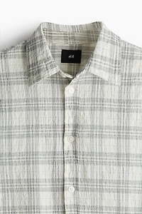 Loose-Fit Textured Shirt