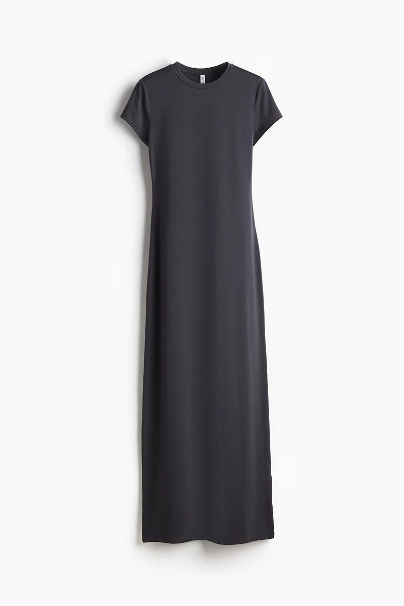 Robe moulante en jersey