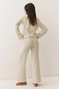 Cable-Knit Pants