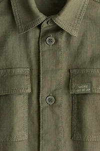 Loose-Fit Cotton Shirt