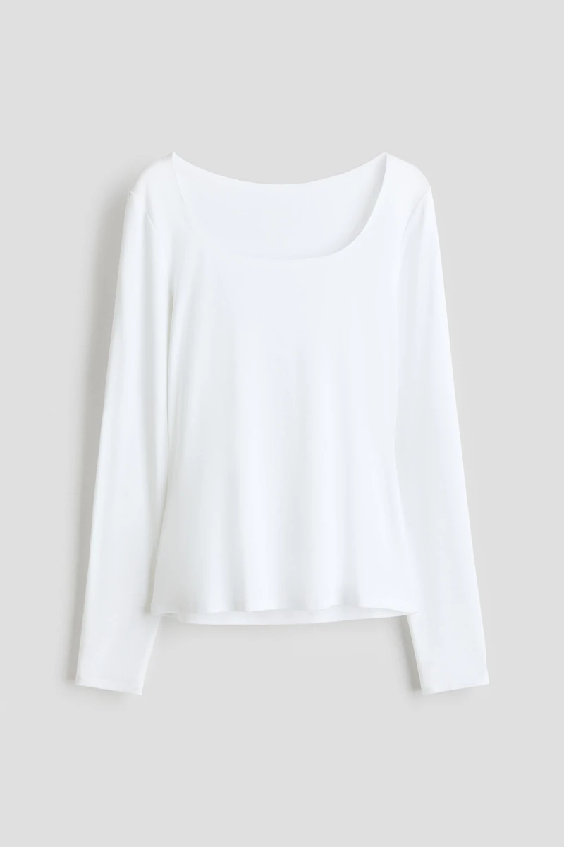 Warming Slim-Fit Long-Sleeved Top