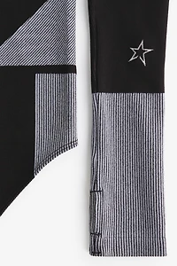 Seamless Mock Turtleneck Bodysuit