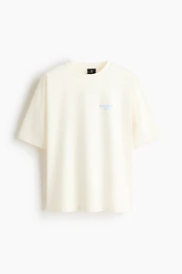 Oversized Printed Cotton T-Shirt