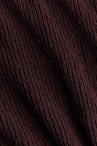 Knit Dress with Low-cut Back