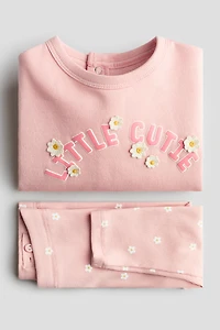 2-Piece Top and Leggings Set