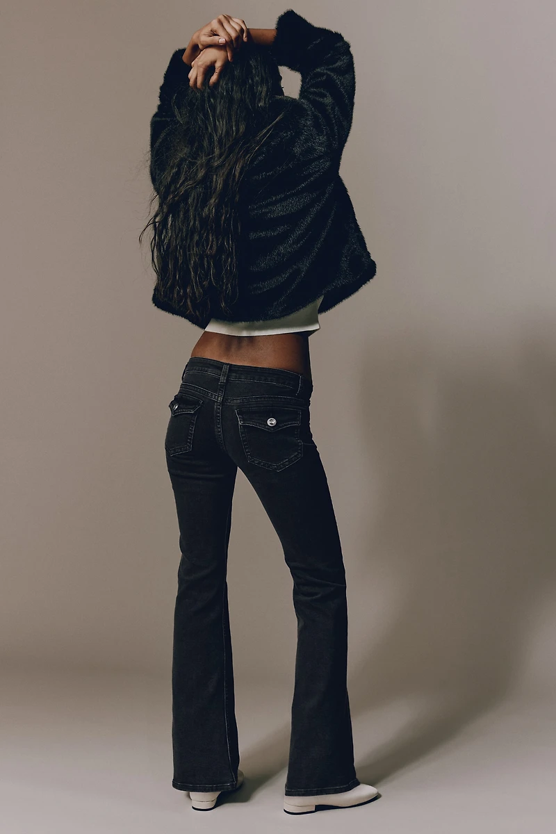 Flared Low Jeans
