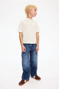 Cotton-Knit Polo Shirt