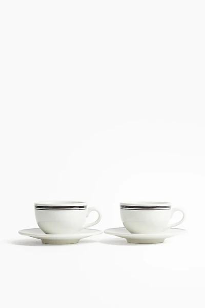 2-Pack Cappuccino Cup and Saucer