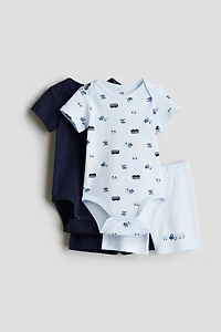 Ensemble 4 pièces en jersey de coton