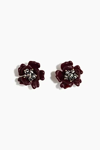 Flower-Shaped Earrings