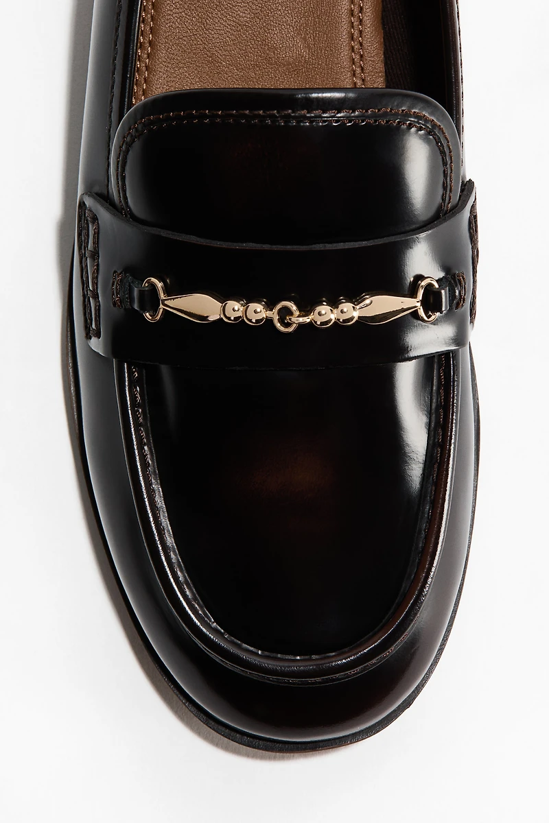 Leather Loafers