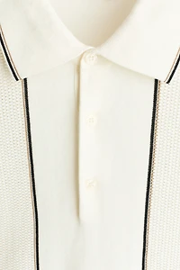 Polo classique en tricot de coton