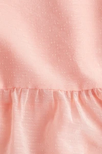 Chiffon Peplum Top