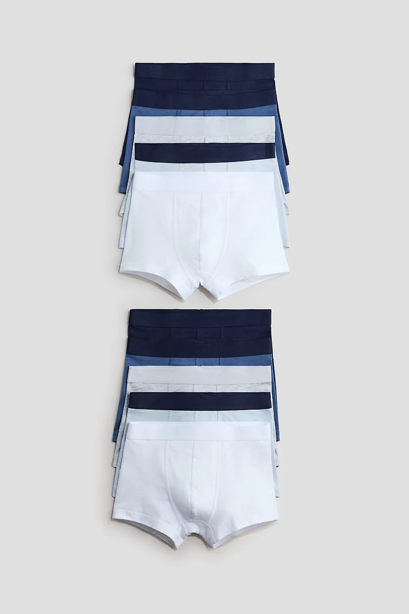 10-Pack Cotton Boxer Briefs