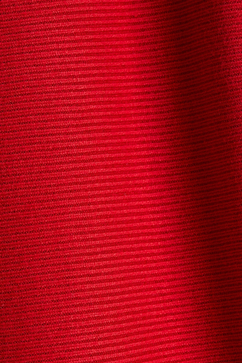 Rib-Knit Dress