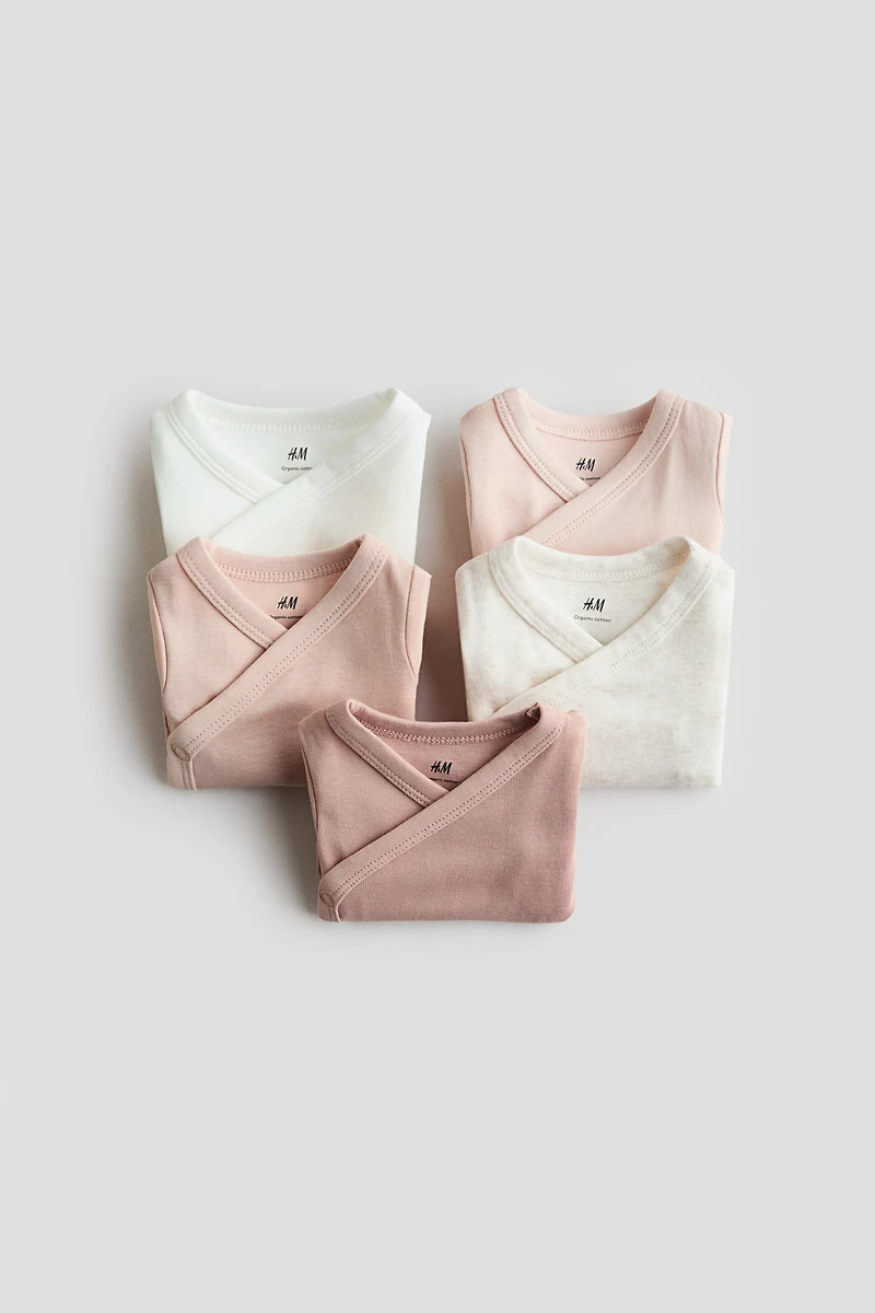 Lot de 5 maillots en coton