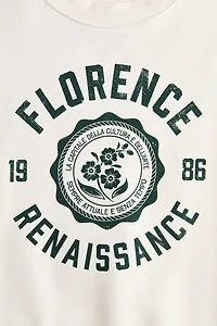 Chandail à motif imprimé