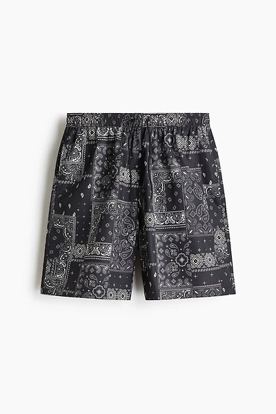 Patterned Swim Shorts