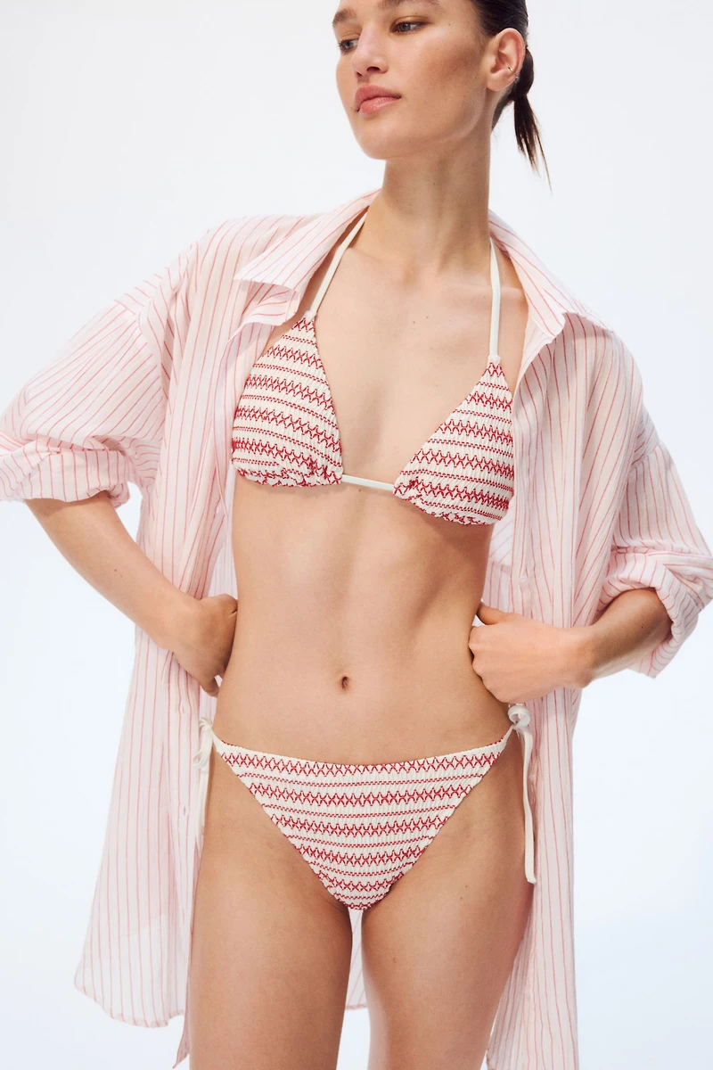 Culotte de bikini Tanga à nouer