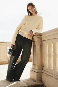 Oversized Wool-Blend Sweater