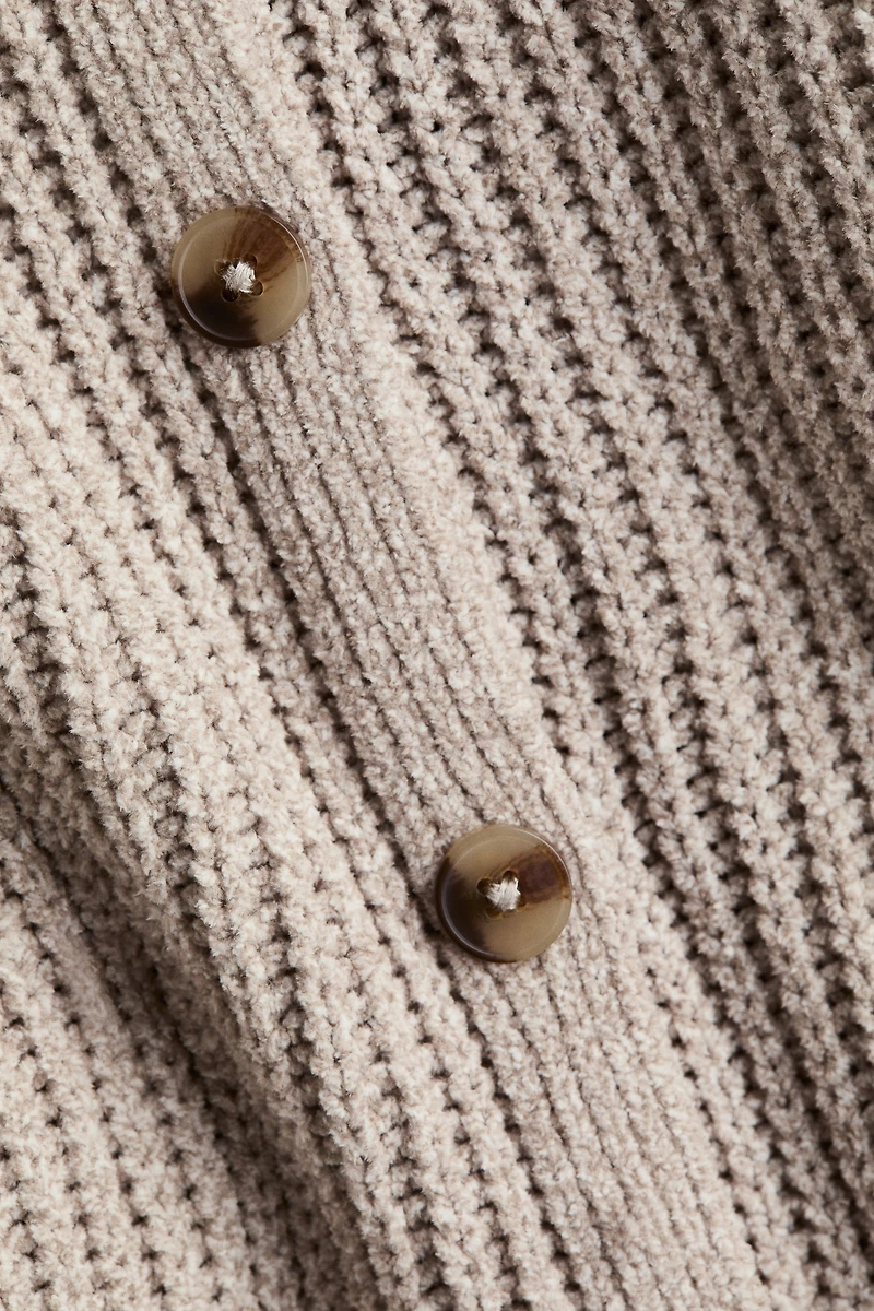 Chenille-Knit Cardigan